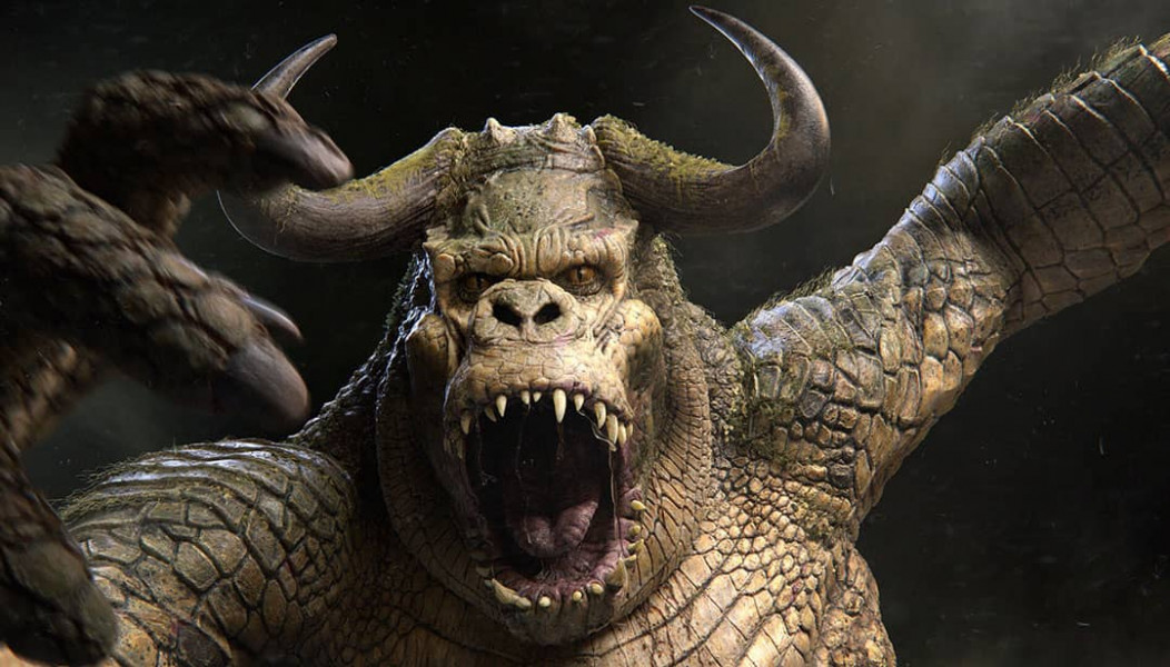 Rendered Grocodilla