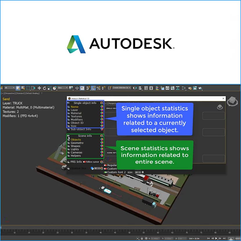 Miauu - Statistica 1.0 Script For3ds Max Miauu - Statistica 1.0 Script For3ds Max