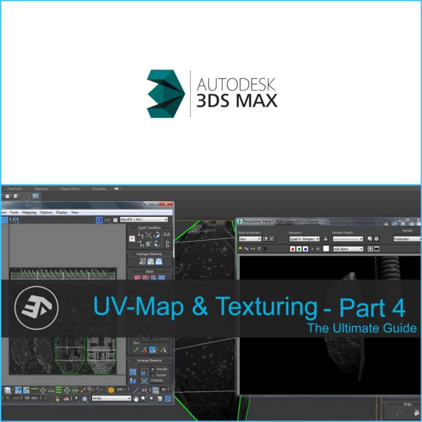 3DAZ Studio - 3DS Max UV-Map and Texturing The Ultimate Guide Part 4